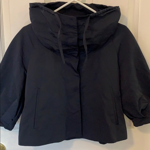 Club Monaco cropped jacket - navy - Picture 6 of 7